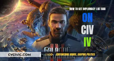 Unlocking the Diplomacy List Bar in Civ IV