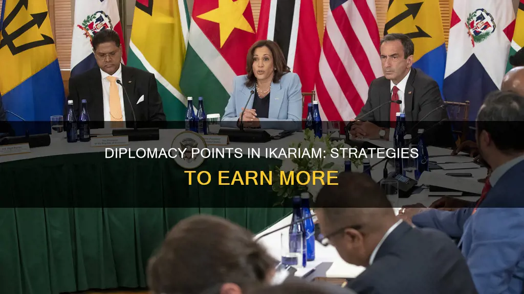 how to get diplomacy points in ikariam