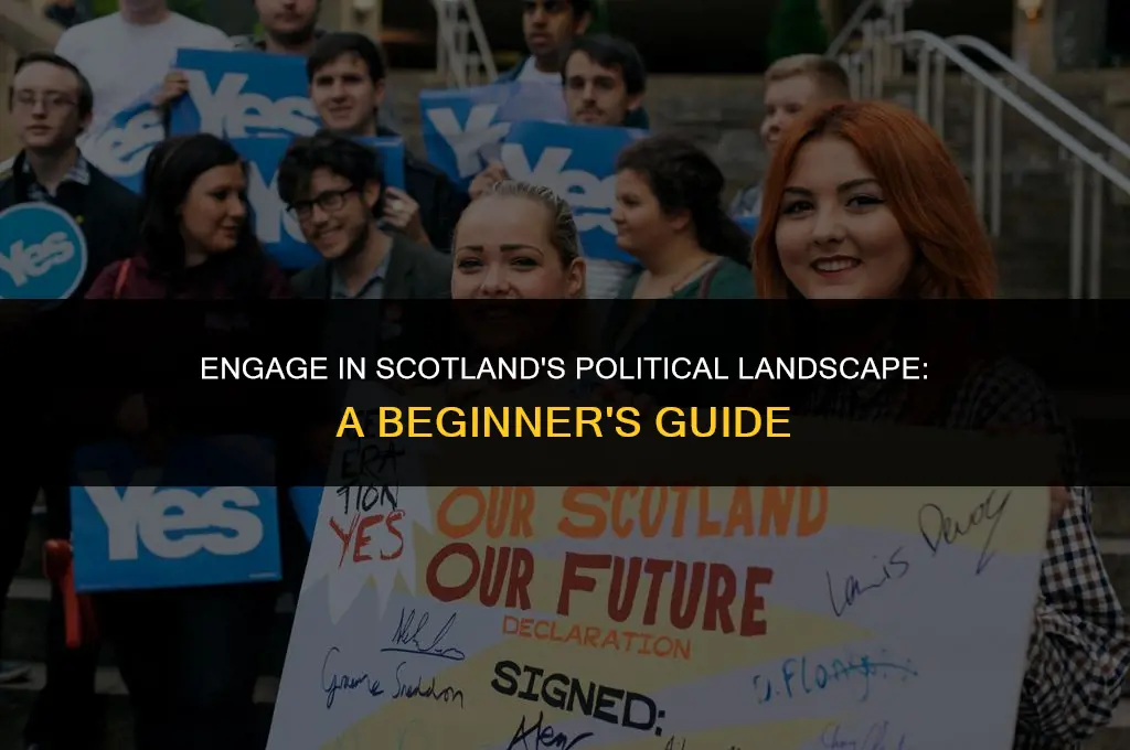 how to get involved in politics scotland