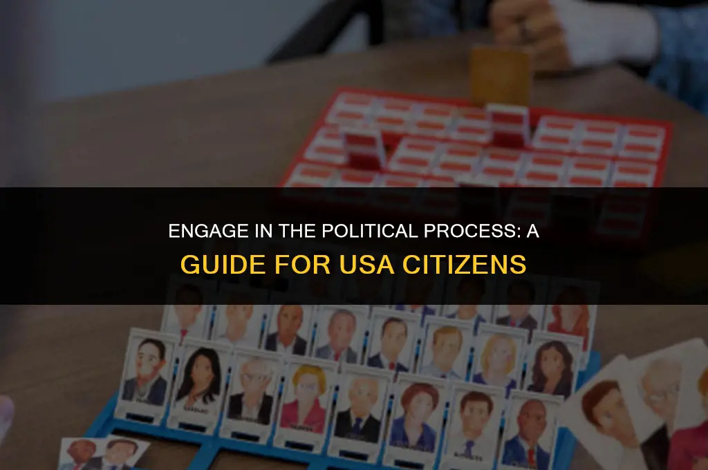 how to get involved in politics usa