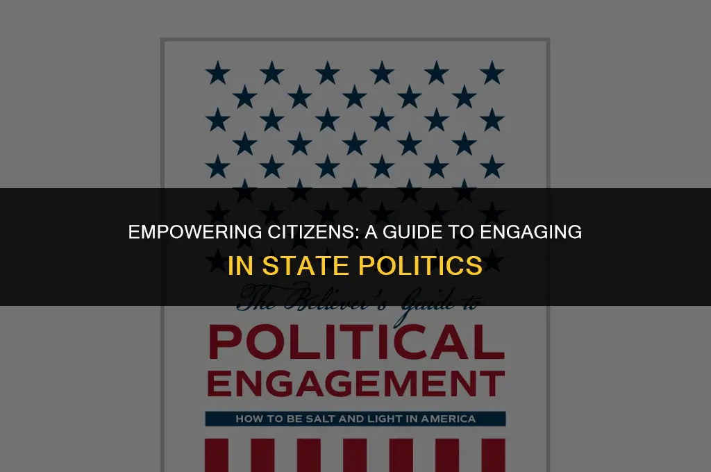 how to get involved in state politics