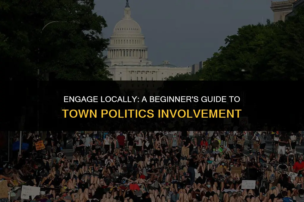 how to get involved in town politics