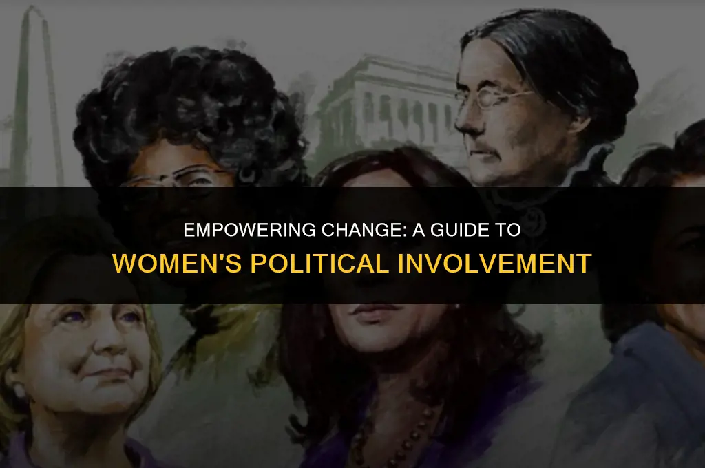 how to get involved with women in politics
