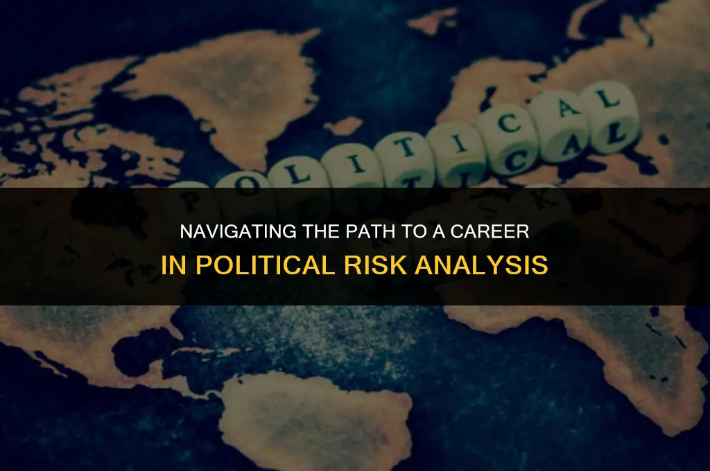 how to get job in political risk analyst