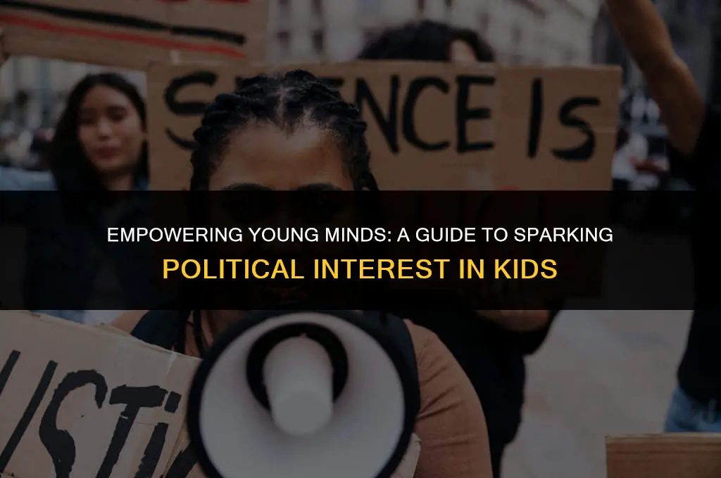 how to get kids interested in politics