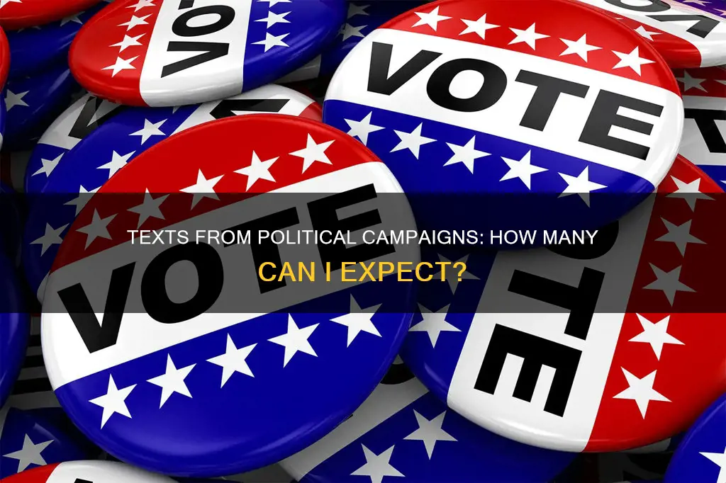 how to get my number of political texts