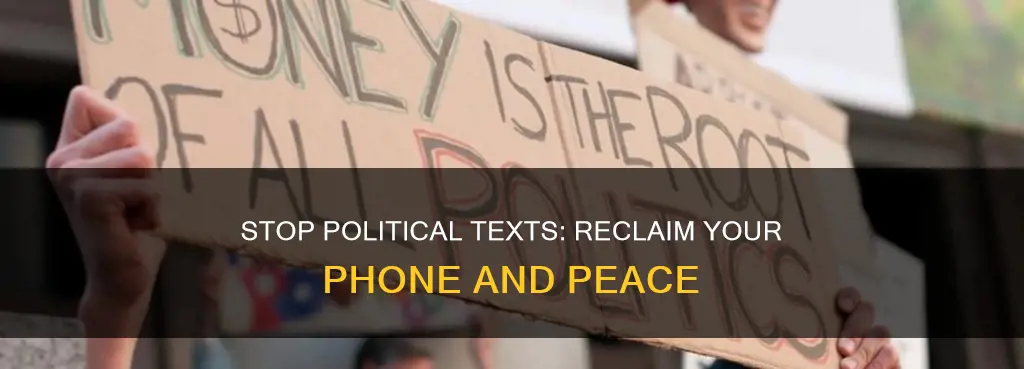 how to get off all political texts