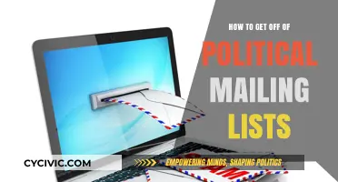 Unsubscribe from Political Mailing Lists: Reclaim Your Inbox