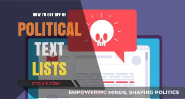 Unsubscribe from Political Texts: Reclaim Your Inbox