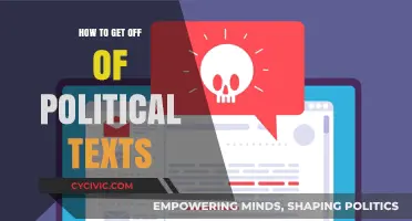 Ditching Political Texts: A Guide to Reclaiming Your Inbox Sanity