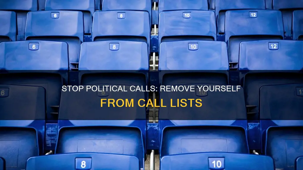 how to get off political call lists