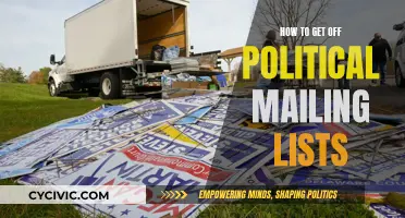 Escape Political Mail: Opt-Out and Unsubscribe from Lists