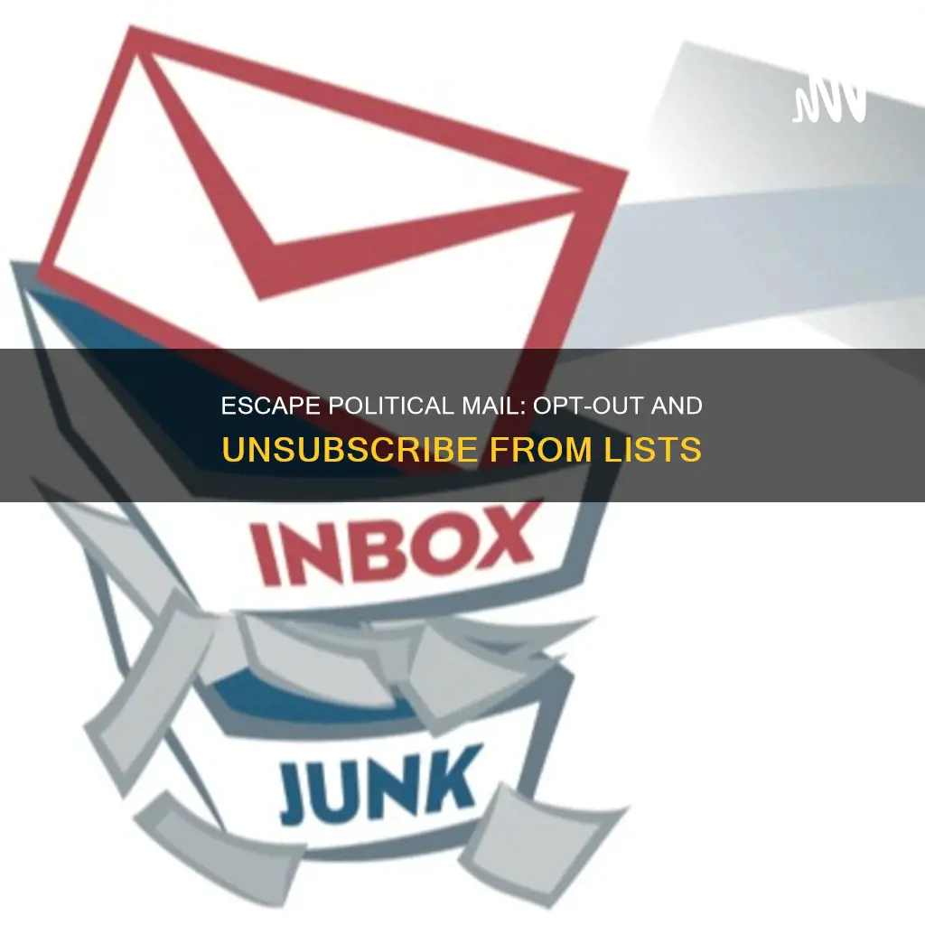 how to get off political mailing lists