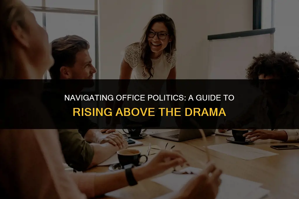 how to get over coworker plays politics