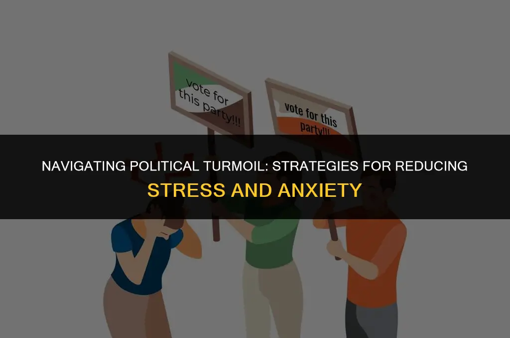 how to get over political stress