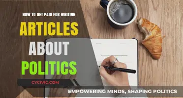 Monetizing Your Political Prose: A Guide to Paid Writing Opportunities