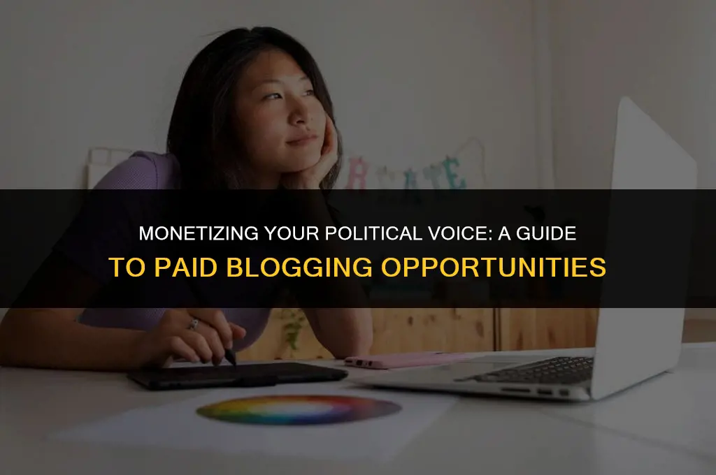 how to get paid to political blog