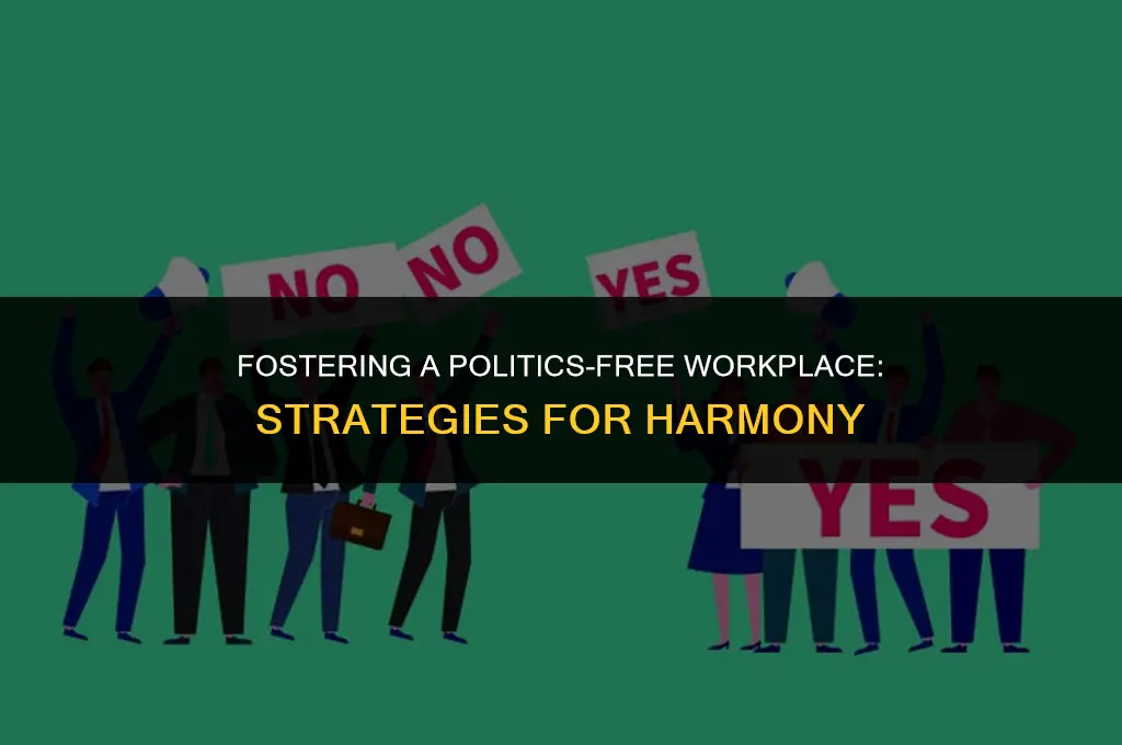 how to get people stop talking about politics at work