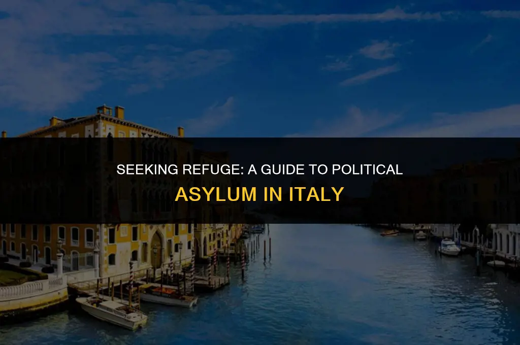 how to get political asylum in italy