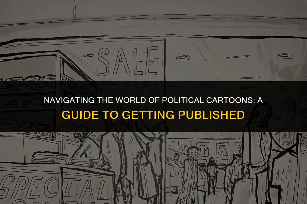 how to get political cartoons published