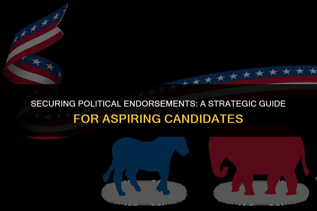 how to get political endorsements