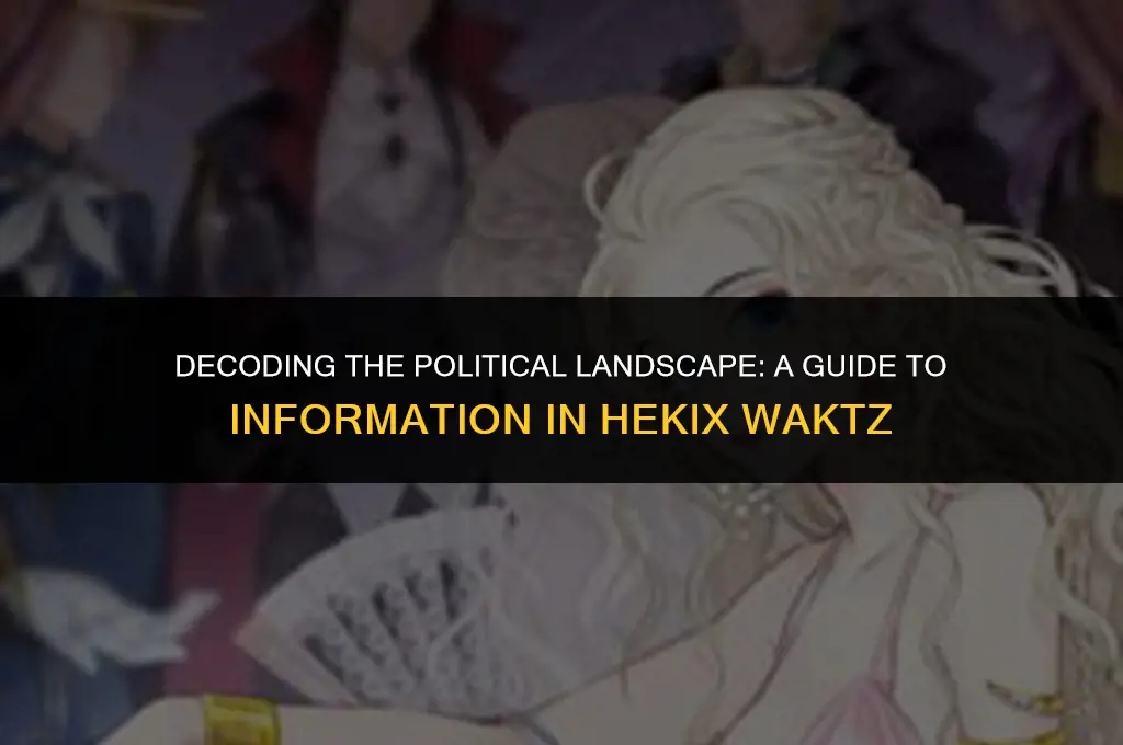 how to get political informaion in hekix waktz