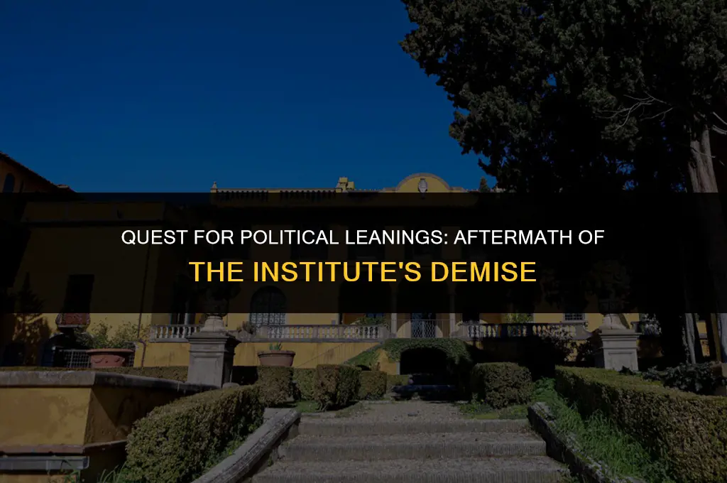 how to get political leanings quest after blowing up institute