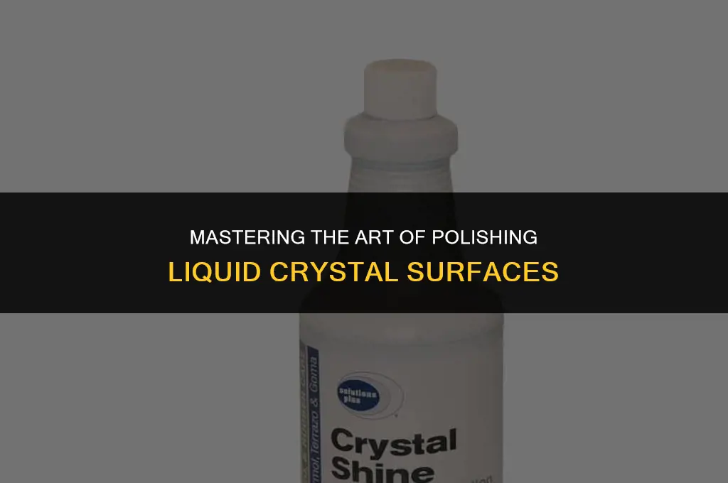 how to get politoed in liquid crystal
