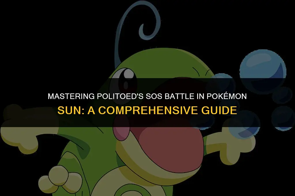 how to get politoed sos battle sun