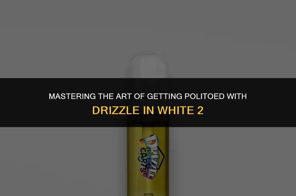 how to get politoed with drizzle in white 2