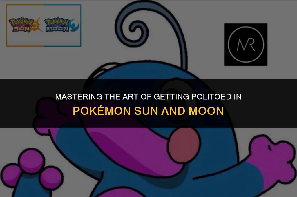 how to get politoed with drizzle sun and moon