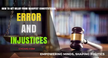 Seeking Relief: Understanding Manifest Constitutional Errors