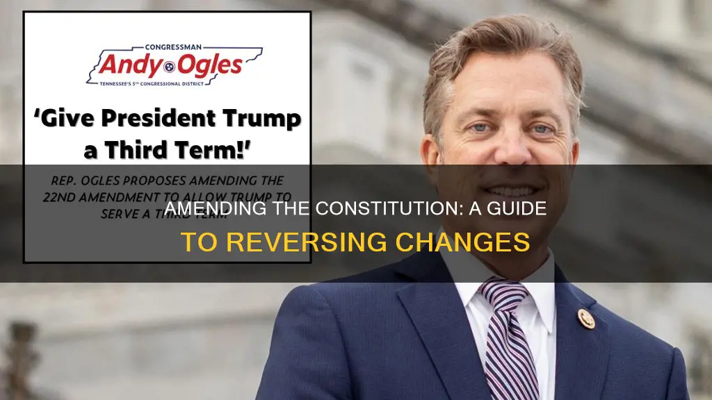 how to get rid of an amendment to the constitution