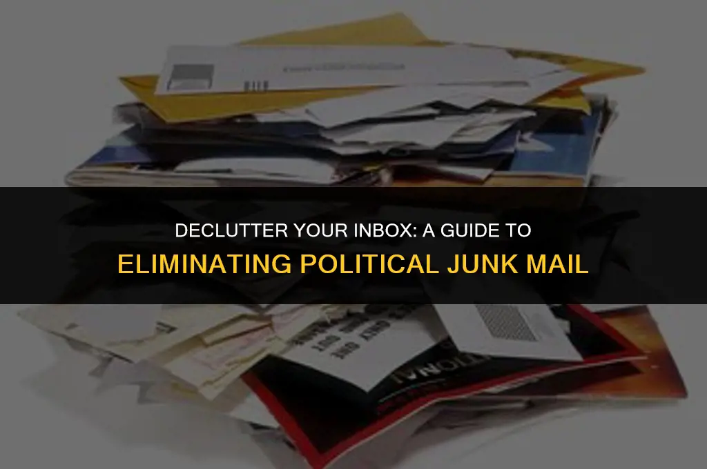 how to get rid of political junk mail