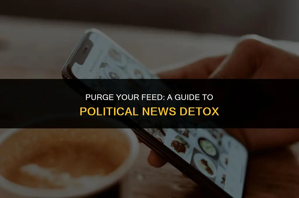 how to get rid of political news