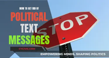 Stop Political Text Messages: Block and Report Unwanted Texts
