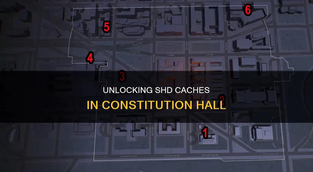 how to get shd cache in constitution hall