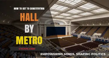 Getting to Constitution Hall: Metro Guide