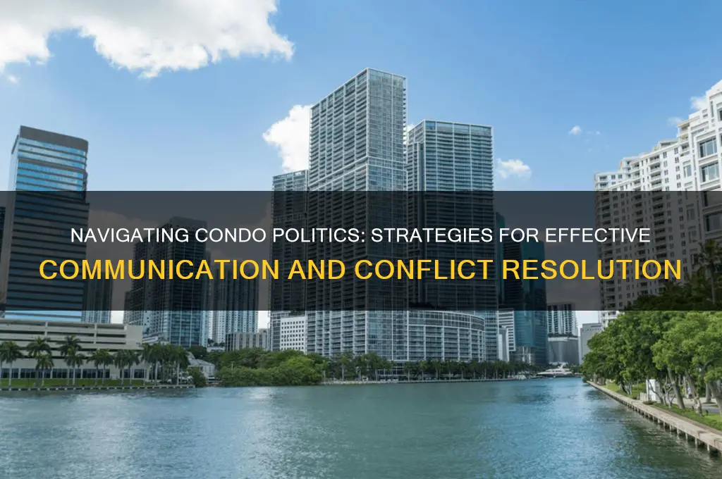 how to handle condo politics
