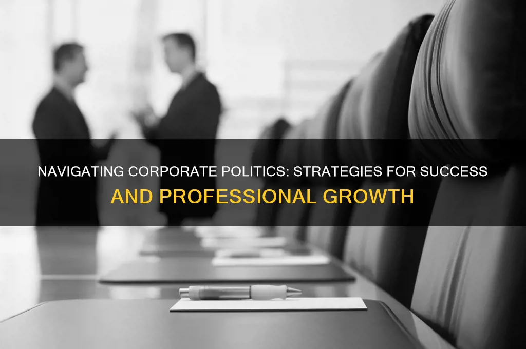 how to handle corporate politics