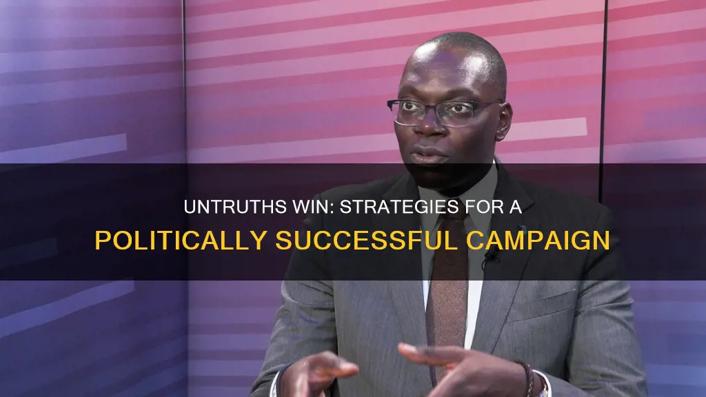 how to have a political campaign with no truth involved