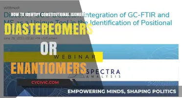 Recognizing Stereoisomers: Constitutional, Diastereomers, and Enantiomers