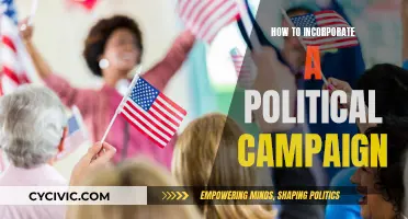 A Guide to Incorporating a Political Campaign: Strategy and Steps
