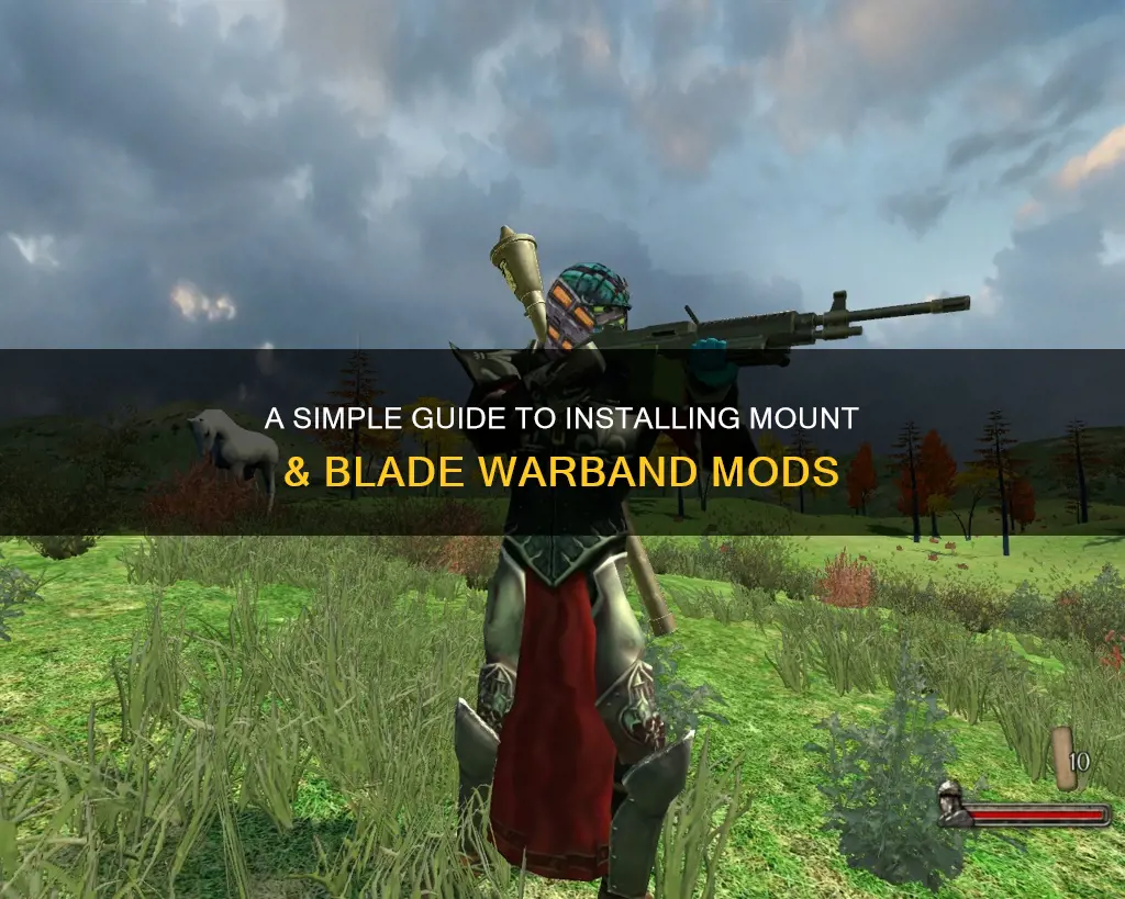 how to install mount and blade warband diplomacy mod