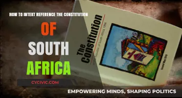 In-text Referencing the South African Constitution: A Guide