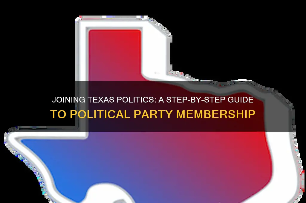 how to join a political party in texas