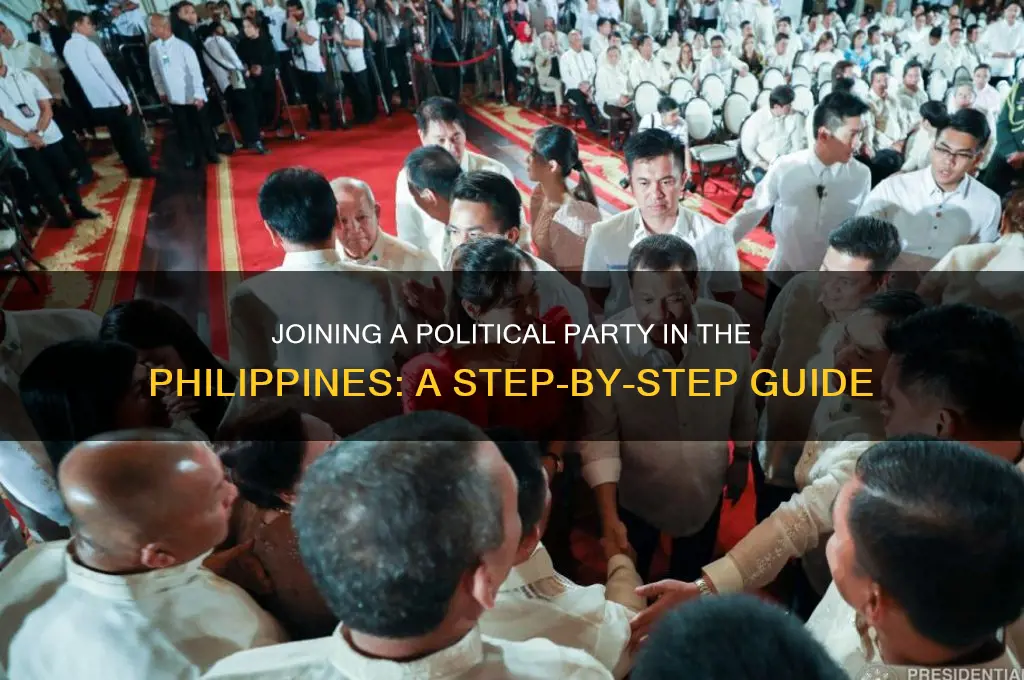 how to join a political party in the philippines