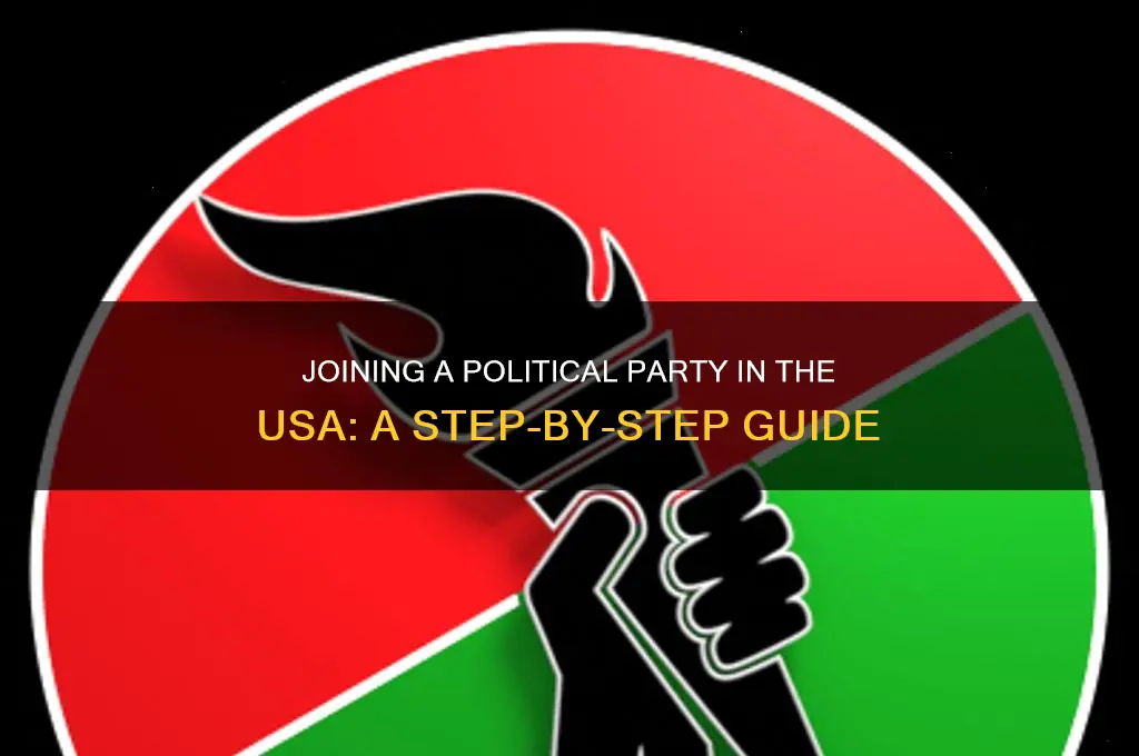 how to join a political party in usa