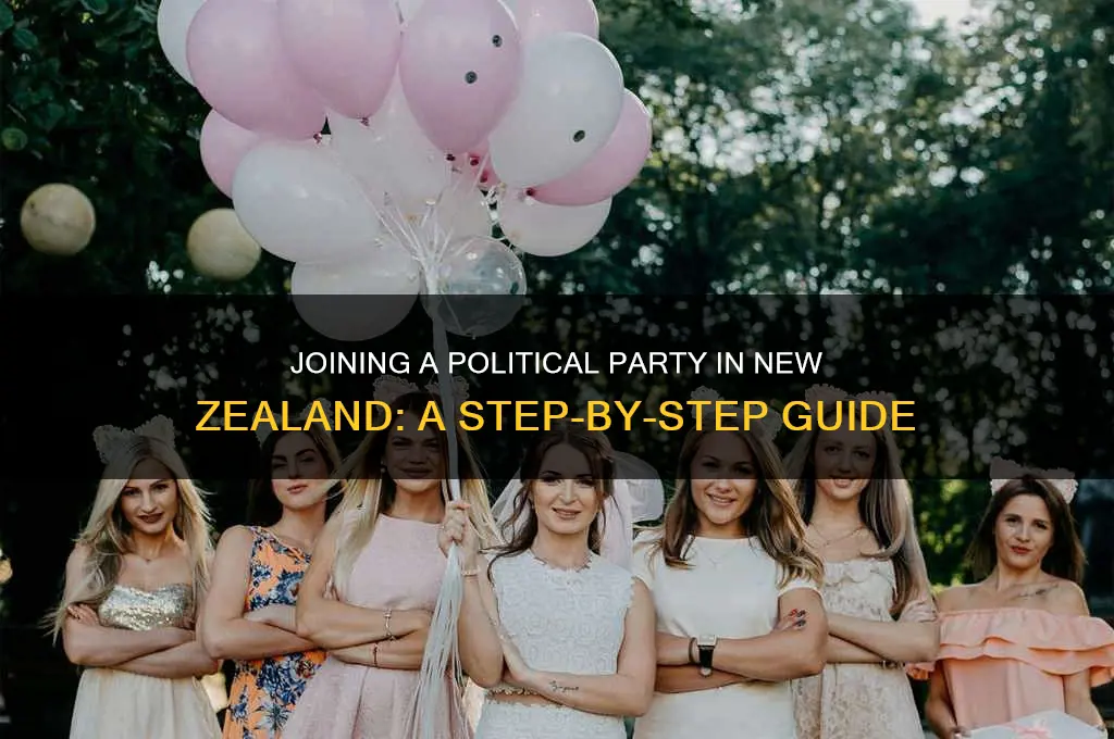 how to join a political party nz