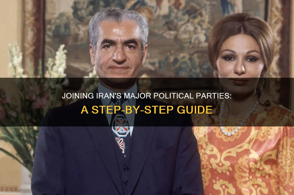 how to join major political party in iran